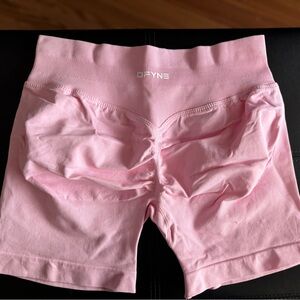 Dfyne shorts Light Pink Workout Shorts